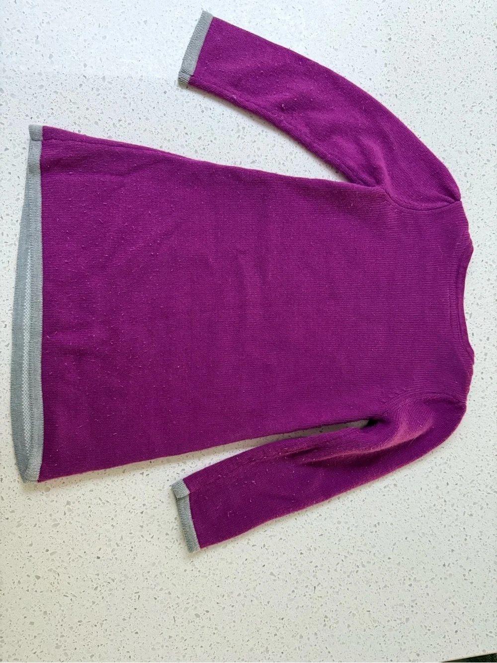 Gymboree Girls' Purple Heart & Cat Knit Dress